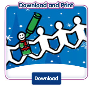 Download Pin the nose on Rudolph party game